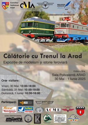 Eveniment de modelism feroviar la Arad