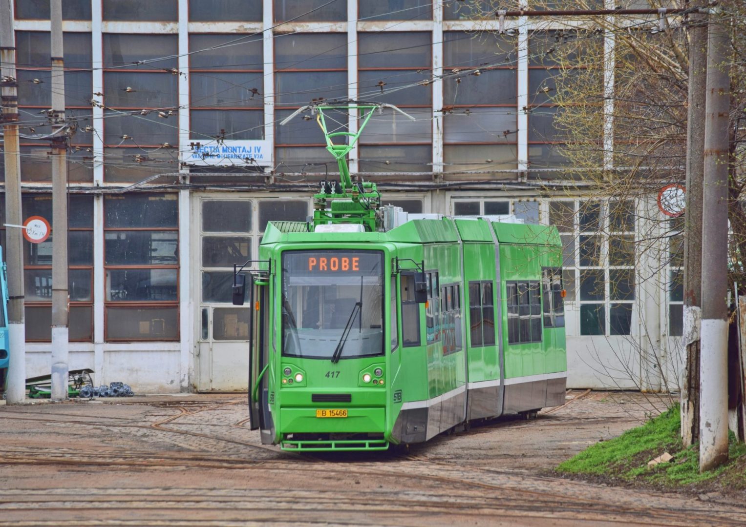 Cum se reorganizează circulația tramvaielor în estul Capitalei. Încep lucrări de modernizare la linie