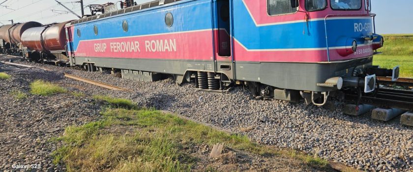 Circulație reluată, după modernizare, acolo unde mecanicul GFR a luat-o cu locomotiva pe arătură