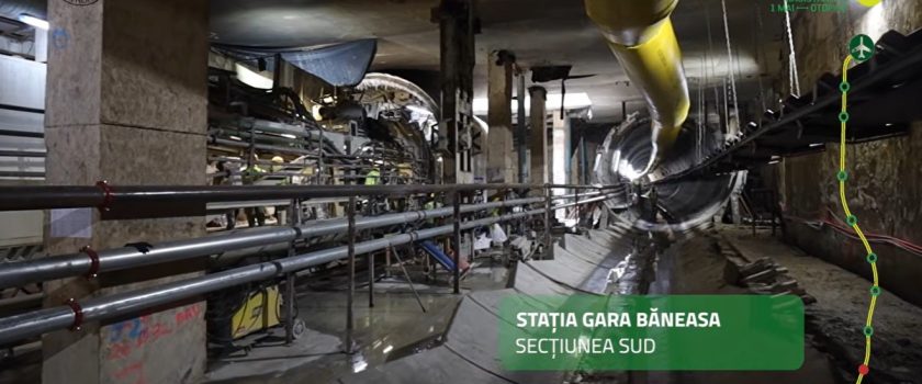 VIDEO Lucrările la Magistrala 6 de metrou continuă, în ciuda caniculei din ultima perioadă