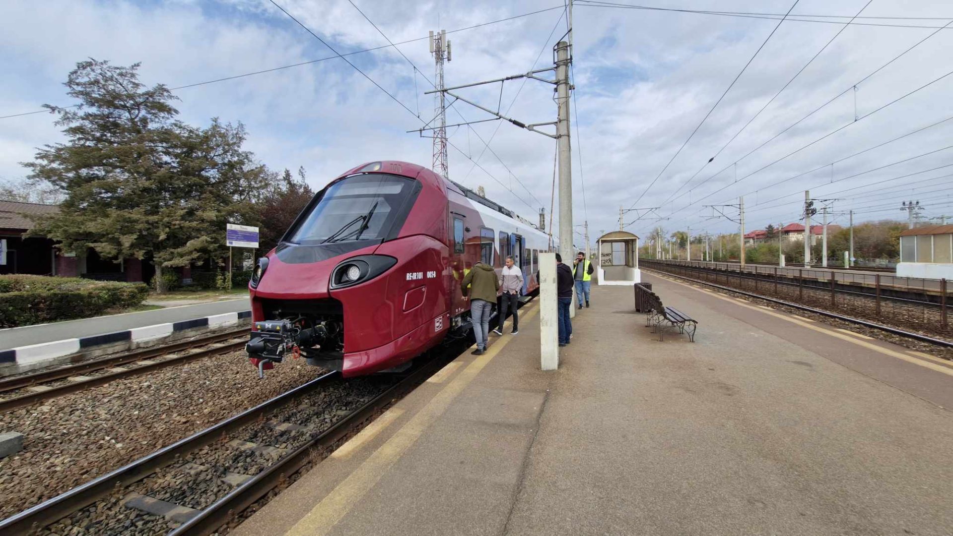 A spart geamul căci a uitat acasă cheia de la Alstom Coradia