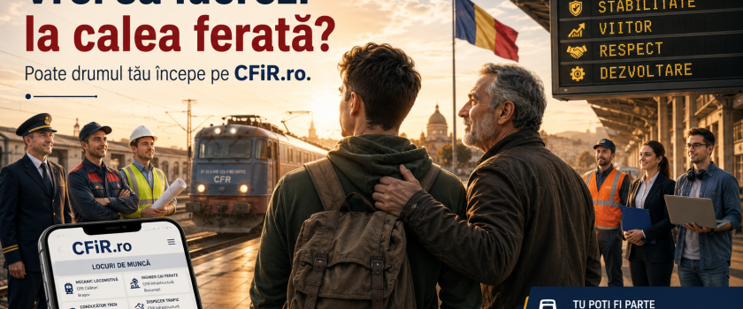 Vrei să lucrezi la calea ferată?