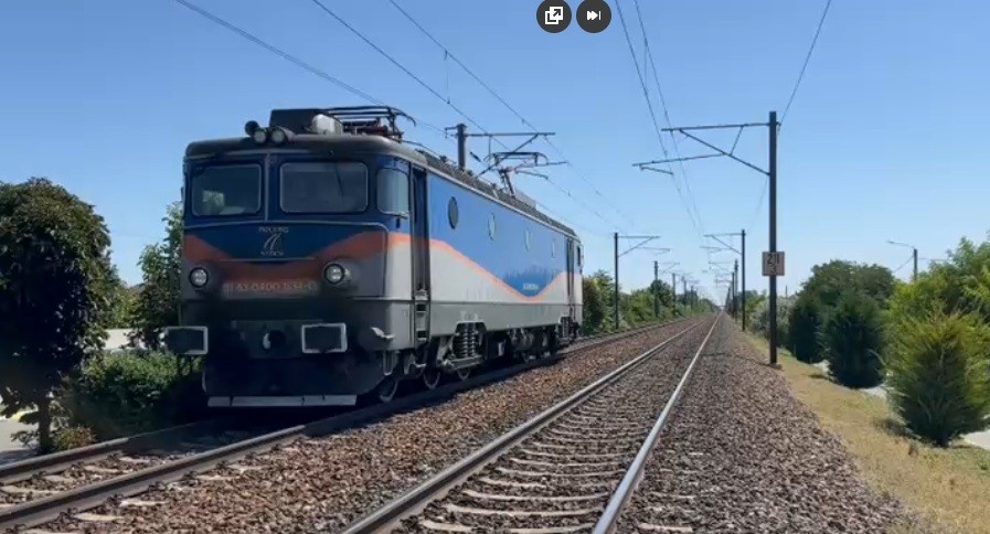 VIDEO Bărbat ucis de locomotivă la Valu lui Traian, pe Magistrala 800
