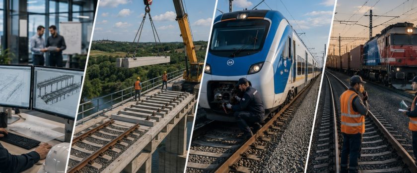 Peste 20 de noi oportunități de carieră în transport feroviar, infrastructură și construcții, pe CFiR în utlima săptămână