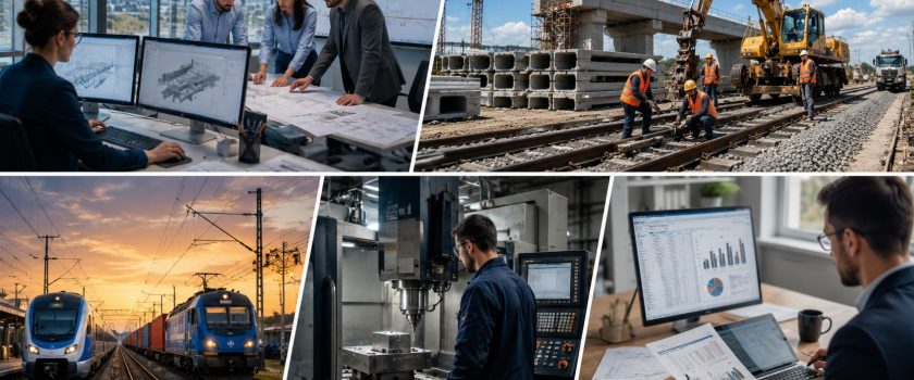 Anunțurile săptămânii 14–20 august pe CFiR: de la inginerie și construcții la transport feroviar