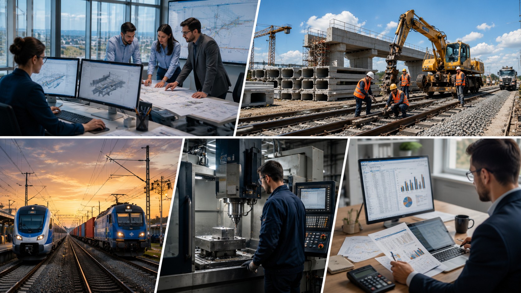 Anunțurile săptămânii 14–20 august pe CFiR: de la inginerie și construcții la transport feroviar
