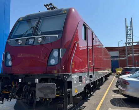 FOTO. Locomotivă Alstom, recepționată de ARF