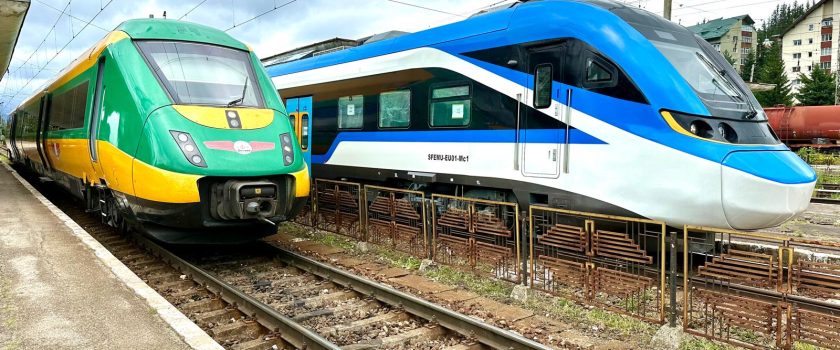 VIDEO. Trenul CRRC cumpărat de Astra Trans Carpatic filmat în Gara de Nord