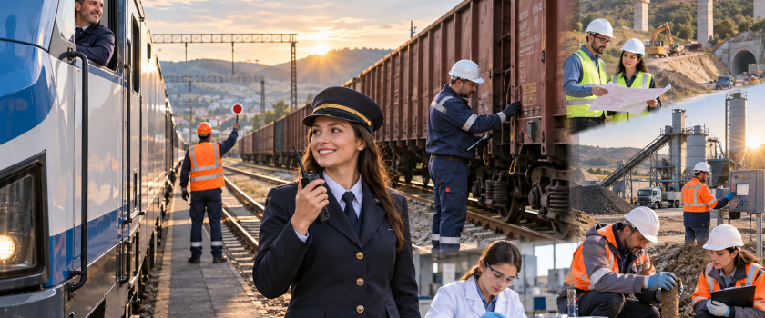Anunțurile săptămânii 10–16 septembrie pe CFiR: LTE-Rail România, Transferoviar Grup, voestalpine Railway Systems România, Geostud și Viarom Construct
