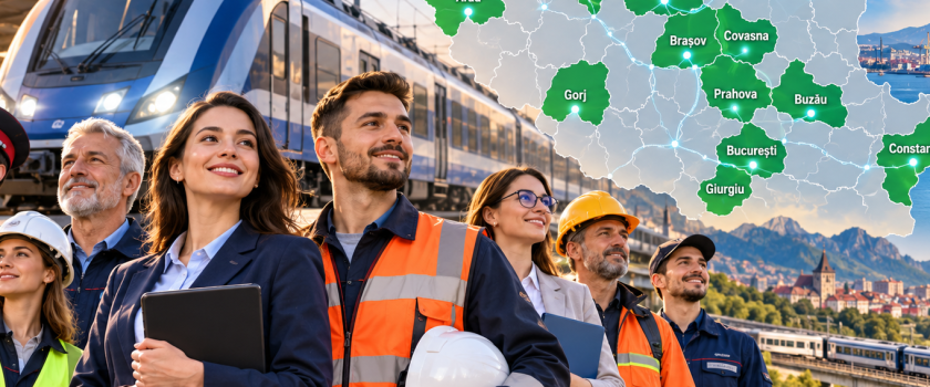 Anunțurile săptămânii 17–24 septembrie pe CFiR vin de la DB Cargo, CER Fersped, Tecnic, Cargo Trans Vagon și Ness Proiect Europe