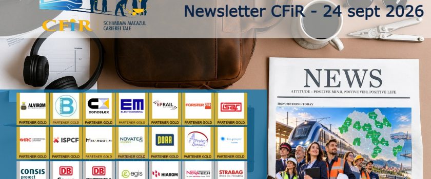 Newsletter CFiR 24 Septembrie 2026: Săptămâna Carierei Inginerului CFDP: trei zile în care facultatea și industria construiesc împreună viitorul profesiei